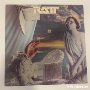 Vinyl records: Lp Ratt - Reach For The Sky edición española de 1988